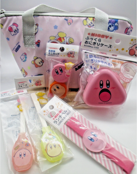 set of 6 *cooler bag mini cup onigiri case belt spoon for Lunch Box BENTO