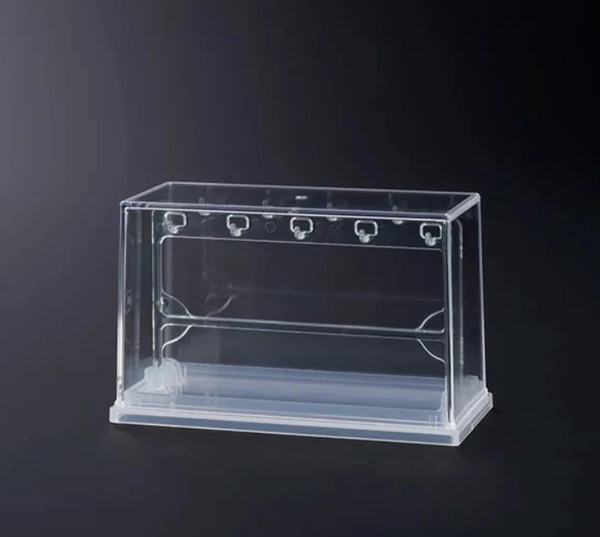 Charm capsule toy key chain Mini display case made in japan for gacha gasha