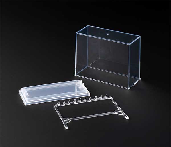 capsule toy key chain display case made in japan for gacha gasha