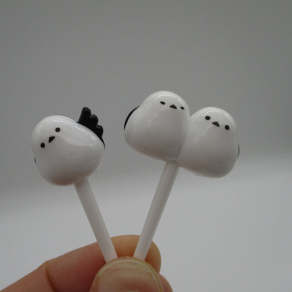 2024 New Japanese Food Picks Bird shipmaemaga 6pcs for Lunch Bento 3D