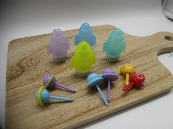 2025 new Space sauce case bottle tarebin 4pcs for decoben lunch box bento seria