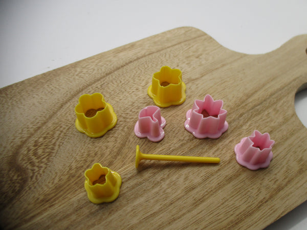 2025 New vegetable food Mold Cutter Maple ginko leaf sakura for Lunch Box Bento