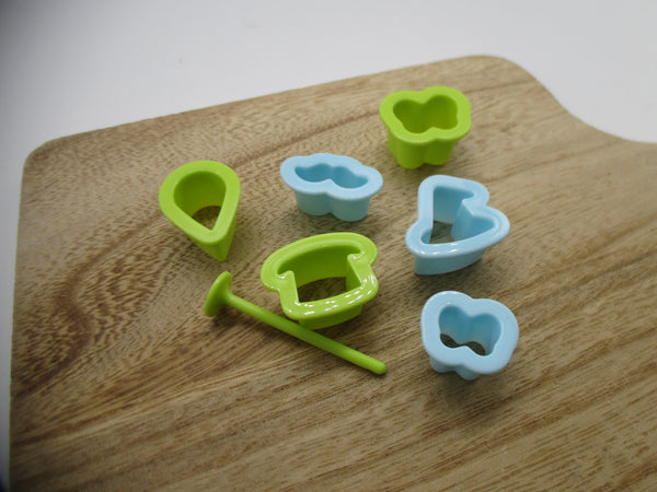 2025 New vegetable food Mold Cutter hat whiskers butterfly for Lunch Box Bento