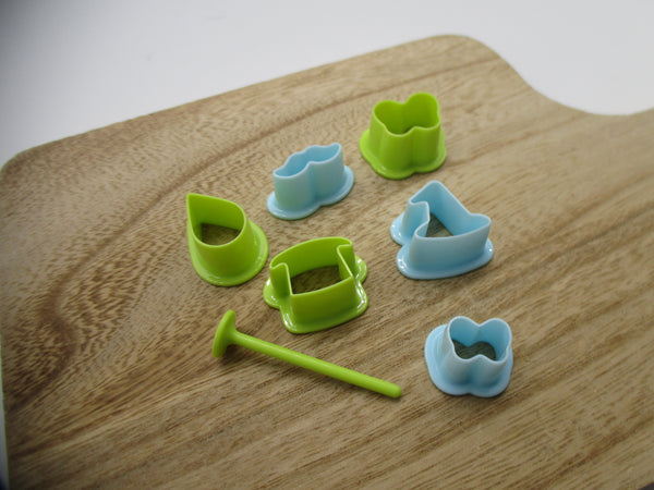 2025 New vegetable food Mold Cutter hat whiskers butterfly for Lunch Box Bento