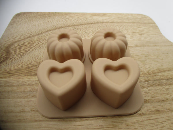 Silicone Tigre cake Mold Maruki 4pcs maruki