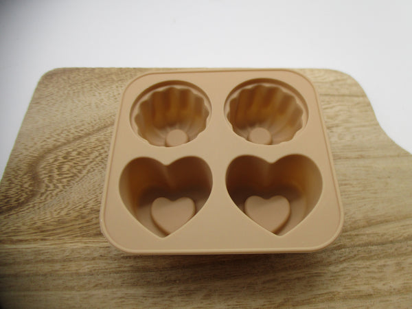 Silicone Tigre cake Mold Maruki 4pcs maruki