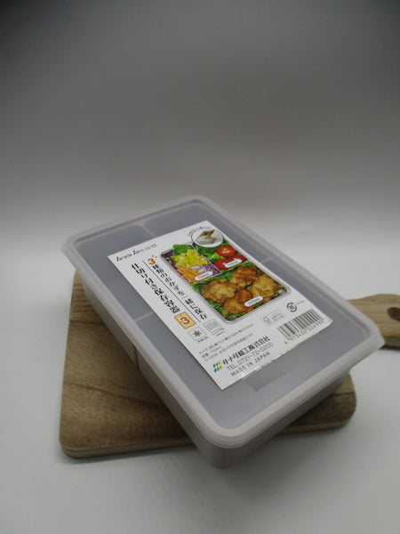 Yamanakanuri mage Wappa style lunch box plastic Bento Box Red Oval Made in Japan 500ml