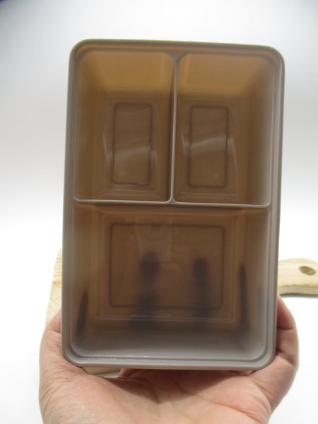 Yamanakanuri mage Wappa style lunch box plastic Bento Box Red Oval Made in Japan 500ml