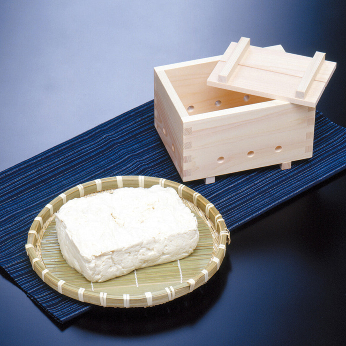 Yamako Tofu Maker Kit Japanese Food Tofu Maker Set Cypress Box