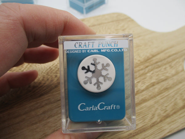 Carla Craft Mini Craft punch Snow C small size For paper From JAPAN