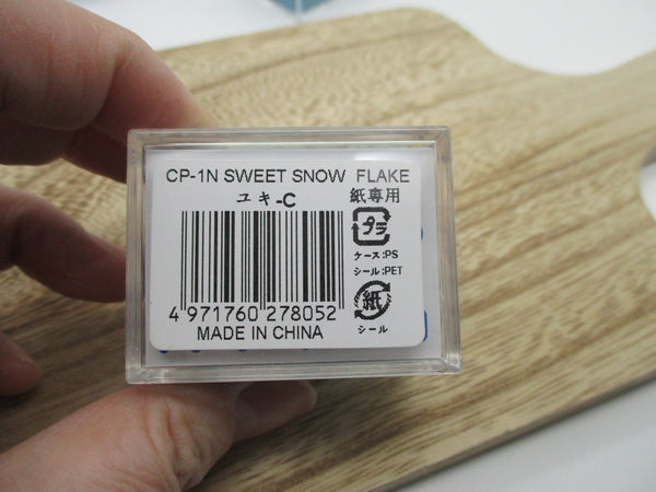 Carla Craft Mini Craft punch Snow C small size For paper From JAPAN