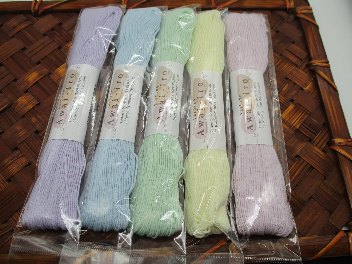 Clover Thread 57 New for Darning & Mending 50% Wool 50% acrylic 16m 3colors