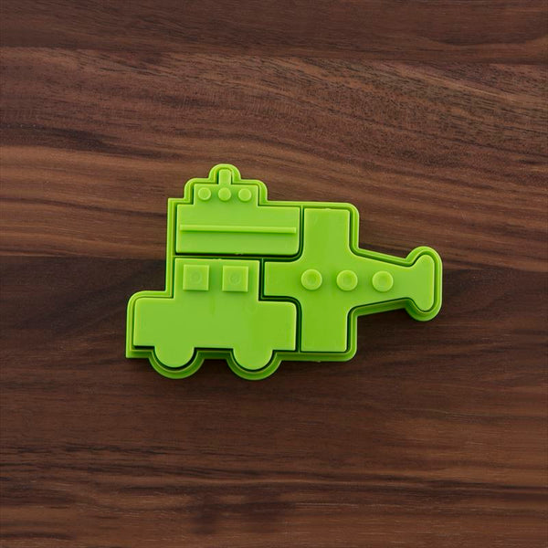 KAI car plane ship Cookie Cutter mold Kai housewares 3pcs DL-8003