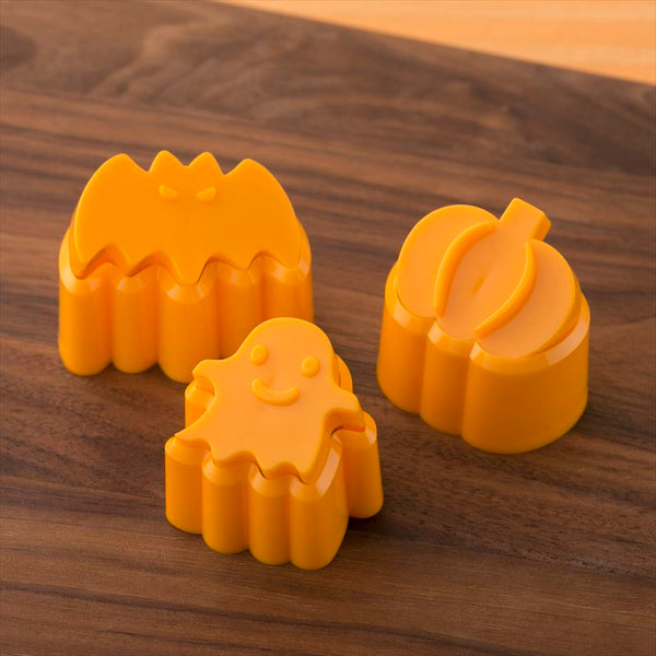 KAI Halloween Cookie bread Cutter rice mold Kai housewares 3pcs DL-8070