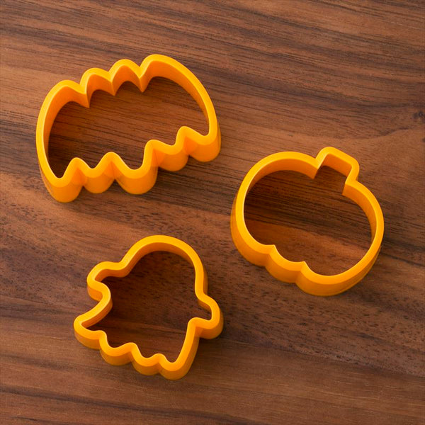 KAI Halloween Cookie bread Cutter rice mold Kai housewares 3pcs DL-8070