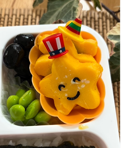 Microwavable mini fried egg maker star seria japan