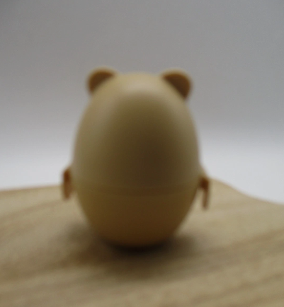 Bear Brown Boiled Egg case holder Seria JAPAN 5.6×6.3×H7.3cｍ for lunch box