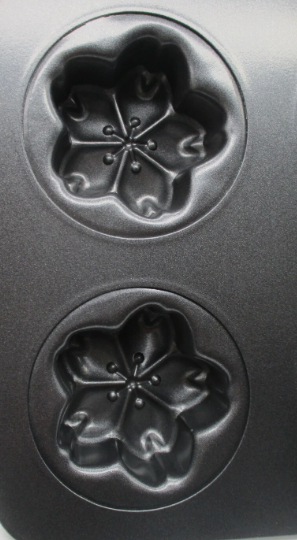 Japanese Sakura Flower Muffin Pan 6 Cup Nonstick Cake Mold Cotta Baking Tray