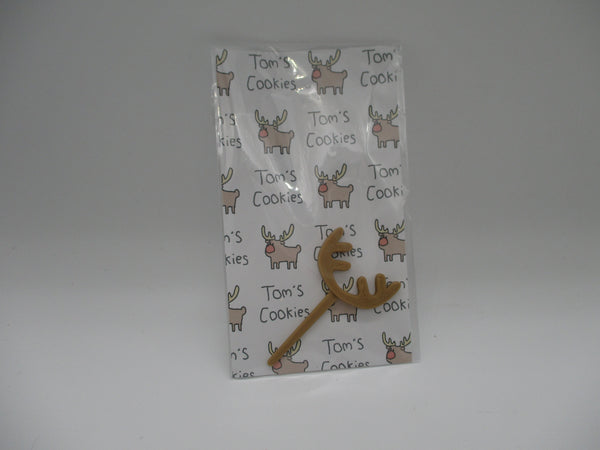 Toms cookies food picksr reindeer antler small 1pcs large 1pcs For Lunch Box Ben