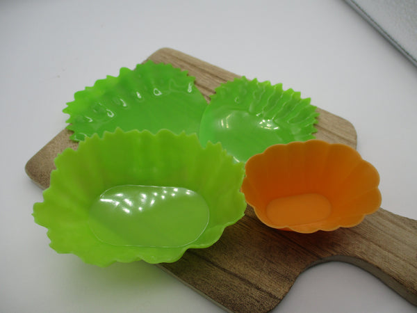 Arnest lettuce vegetable wide Silicone Cup baran For lunch Box