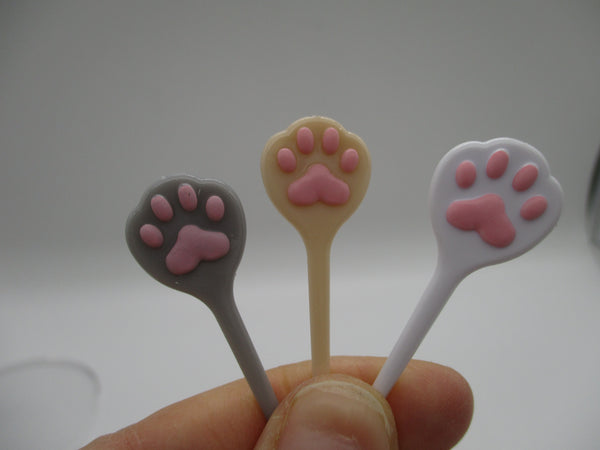 2024 New Cat hand nikukyu Japanese Food Picks bread 6pcs for Lunch Bento