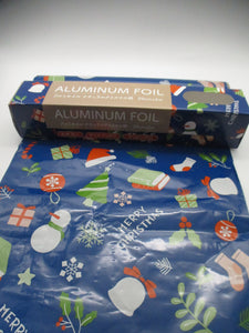 2024 Japanese Christmas aluminum foil 20cm 2m Seria