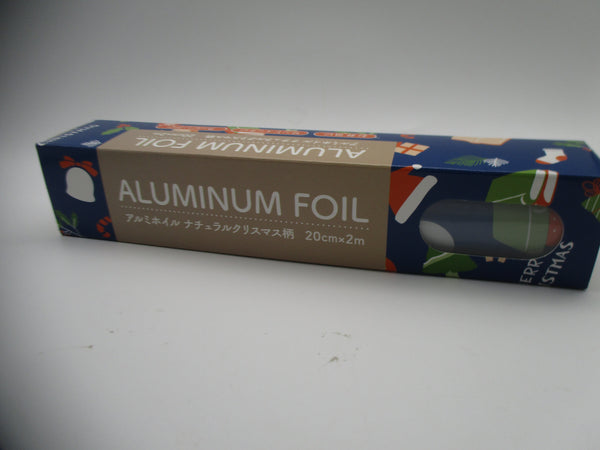 2024 Japanese Christmas aluminum foil 20cm 2m Seria