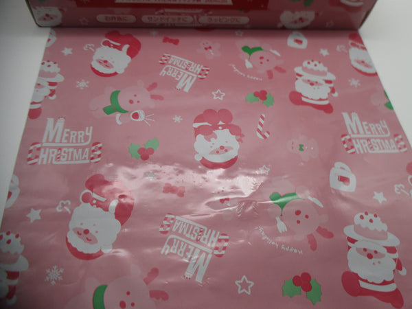 2024 Japanese Christmas aluminum foil 20cm 2m Seria pink