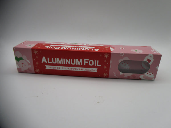 2024 Japanese Christmas aluminum foil 20cm 2m Seria pink