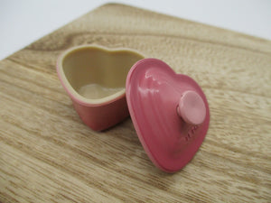 LE CREUSET KIRIN Novelty heart case 1pcs pink about 3.5cm