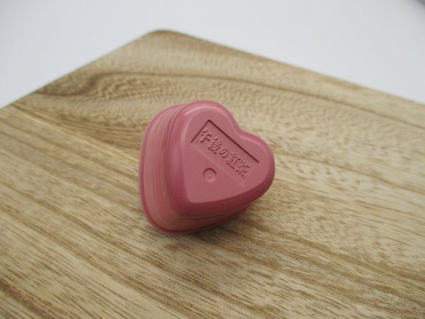 LE CREUSET KIRIN Novelty heart case 1pcs pink about 3.5cm