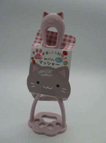 Cat Mini Masher For kids kitchen tool 14.8cm