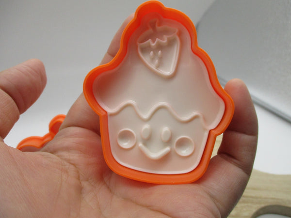 Arnest Halloween Cookie Mold with 3TYPE stamp ghost pumpkin cupcake