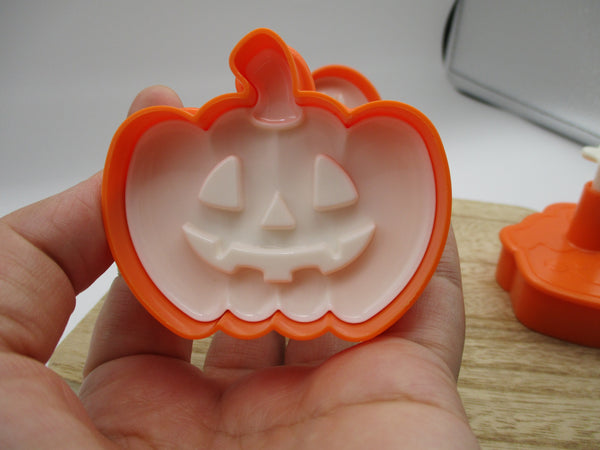 Arnest Halloween Cookie Mold with 3TYPE stamp ghost pumpkin cupcake