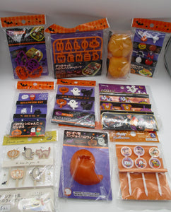 New set of 10 A Halloween seria food picks food  cutter mold for lunch box Bento