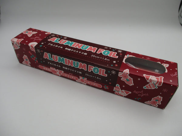 2023 Japanese Christmas aluminum foil 20cm 1.8m Seria