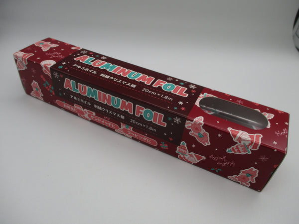 2023 Japanese Christmas aluminum foil 20cm 1.8m Seria