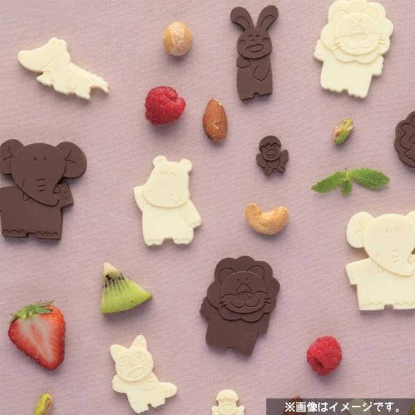 KAI chocolate silicone mold with Tabekko animal DL8102