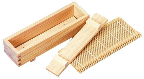 YAMAKO Wood cypress Sushi Rolling Mat Maker Kit Made in JAPAPN