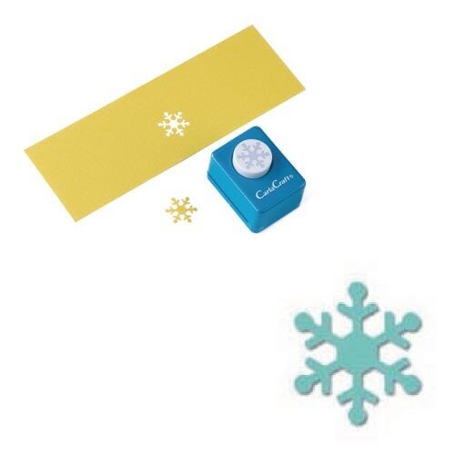 Carla Craft Mini Craft punch Snow C small size For paper　From JAPAN