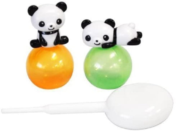 Torune JAPAN Mini Cups sauce case Tare bin Panda With Dropper 2pcs