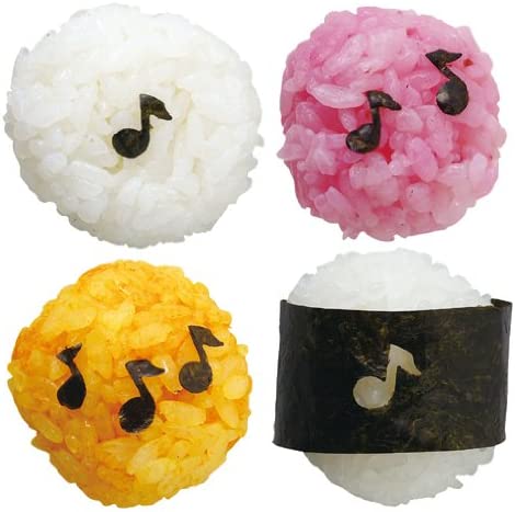 Kai Chuboos Nori Seaweed Music note Punch For lunch box Bento FG5106