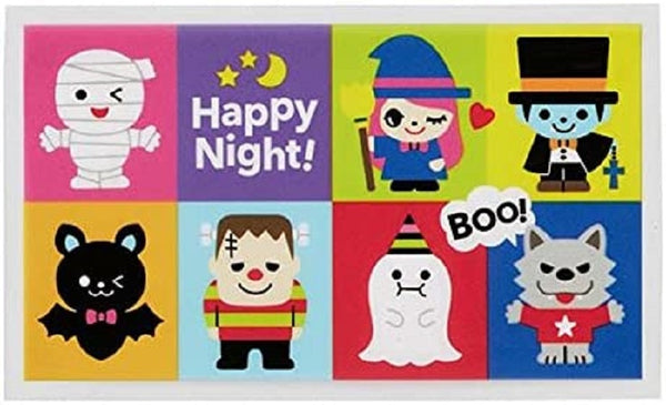 Japanese TORUNE Obake Halloween Antimicrobial sheets 30pcs 6cm 10cm