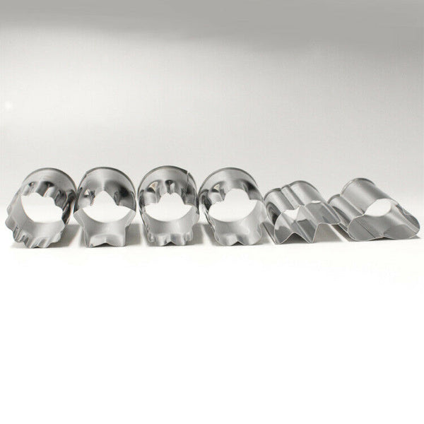 Stainless Vegetable Cookie Cutter Mold sakura ume matsu Small 6pcs made in JAPAN