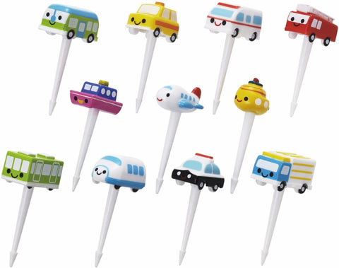 Torune  Japan Working car1 Food pick Picks 11pcs