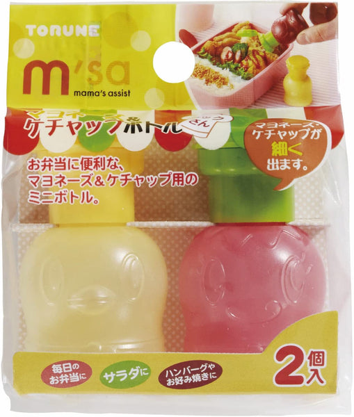 TORUNE BENTO Side Dish mayonnaise mayo sauce ketchup bottle  Case Cook