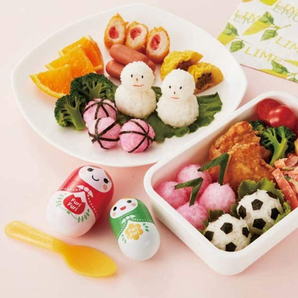 Torune JAPAN Furifuri Onigiri Rice mold matryoshka with  spoon 2pcs for lunch box bento