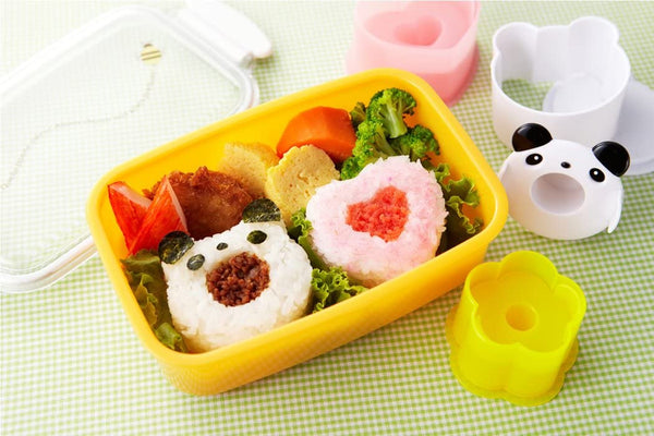 Torune ONIGIRI SUSHI Mold OSHIZUSHI Heart Panda Flower For Lunch Box Bento