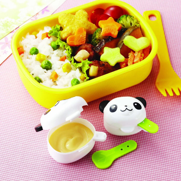 Torune JAPAN Run run Panda Mayonnaise mayo Cups sauce case 2pcs for lunch box bento