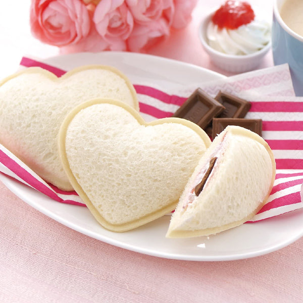 Akebono Sando de Panda Heart Bread Sandwich Cutter mold Made in JAPAN